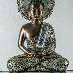 Bronze and silver Buddha Thai
