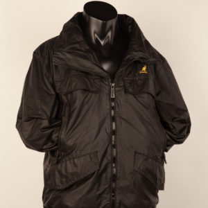 Black Waterproof Kangol Jacket (Large)