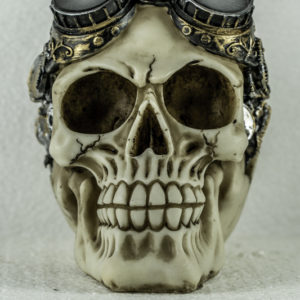 Skullhead ivory with goggles