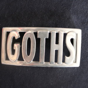 Goths Belt Buckle