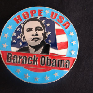 Barack Obama Belt Buckle